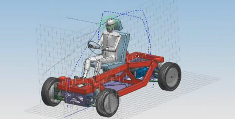 事例：EV・シティコミューター向けCFRPシャーシ