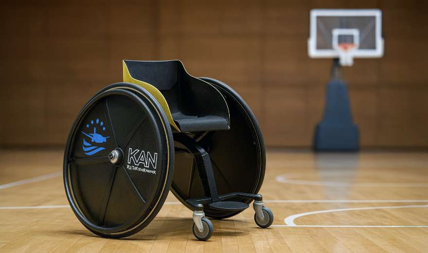 子供用スポーツエントリー用カーボン製車椅子